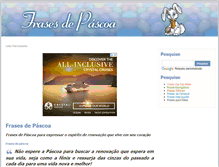Tablet Screenshot of frasesdepascoa.com